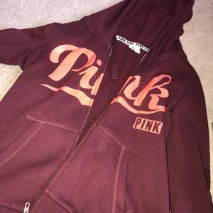 PINK zip up